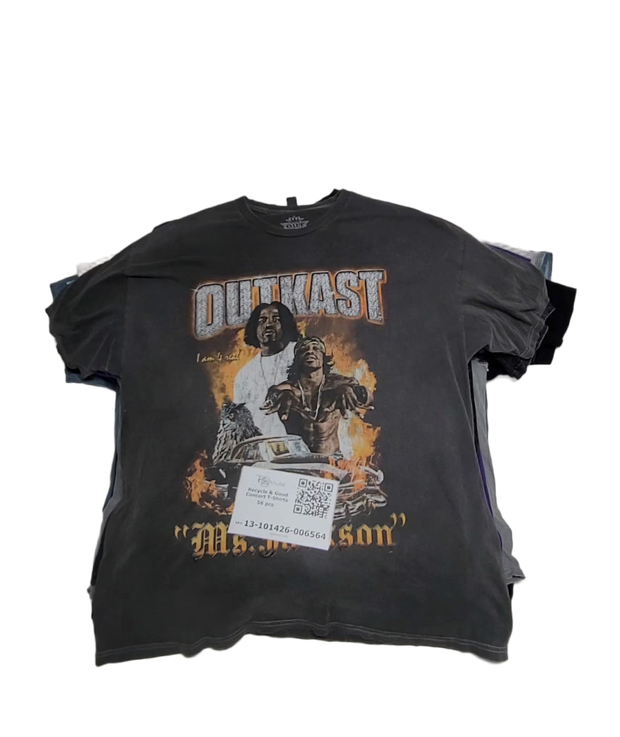 Recycle & Good Concert T-Shirts 56 pcs