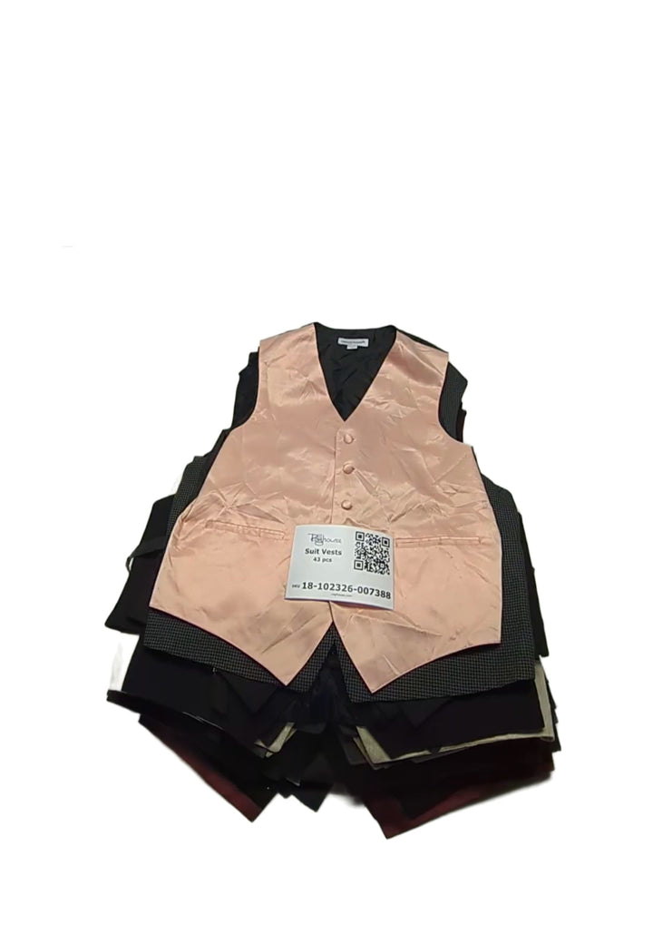 Suit Vests 43 pcs