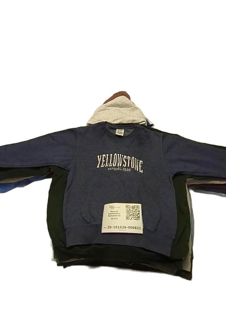 Recycle Destination Sweatshirts 20 pcs