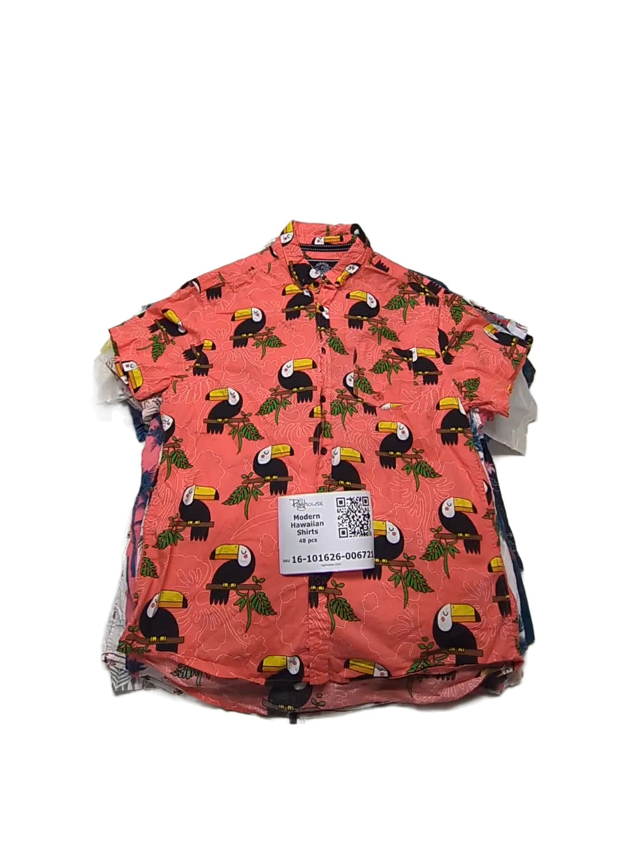 Modern Hawaiian Shirts 48 pcs