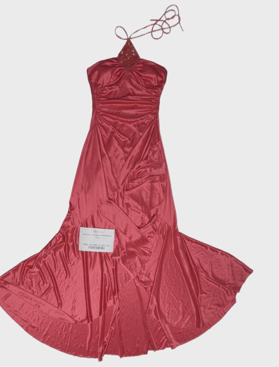 Y2K City Triamgles Maxi Dress 1 pc