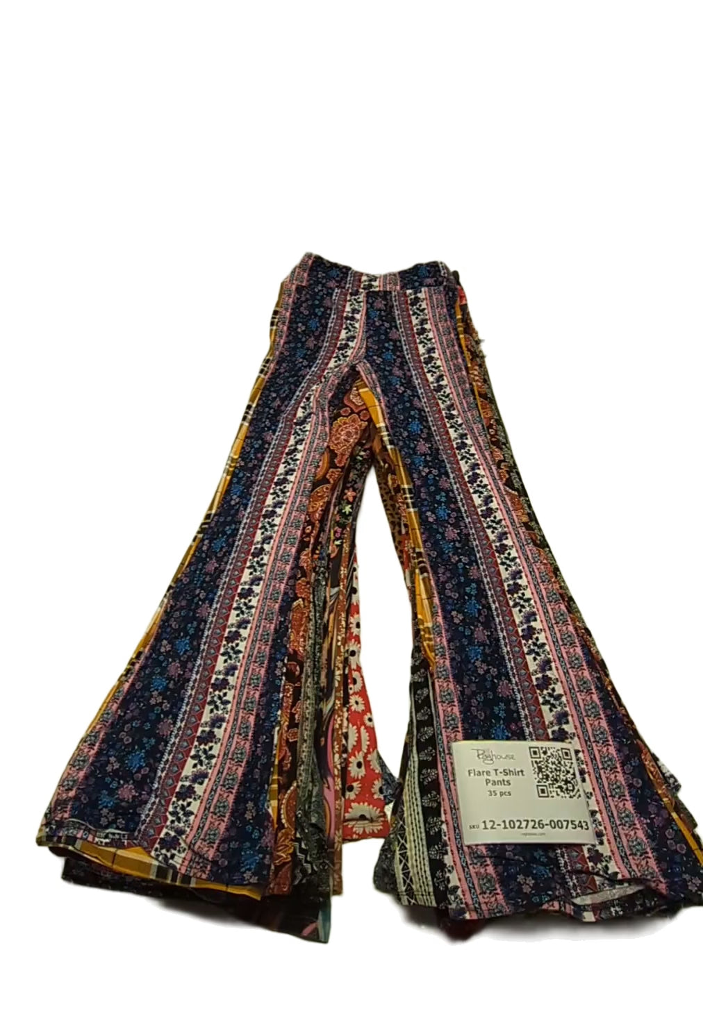 Flare T-Shirt Pants 35 pcs