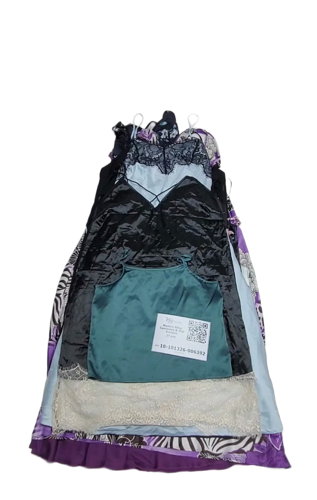 Modern Silky Camisoles & Slip Dresses 37 pcs