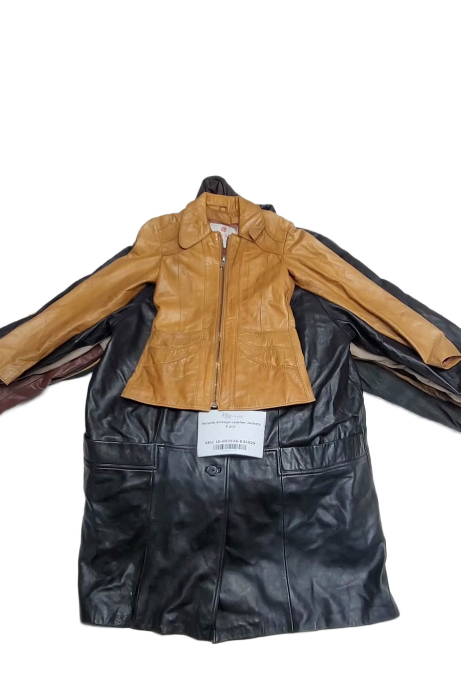 Recycle Vintage Leather Jackets 8 pcs