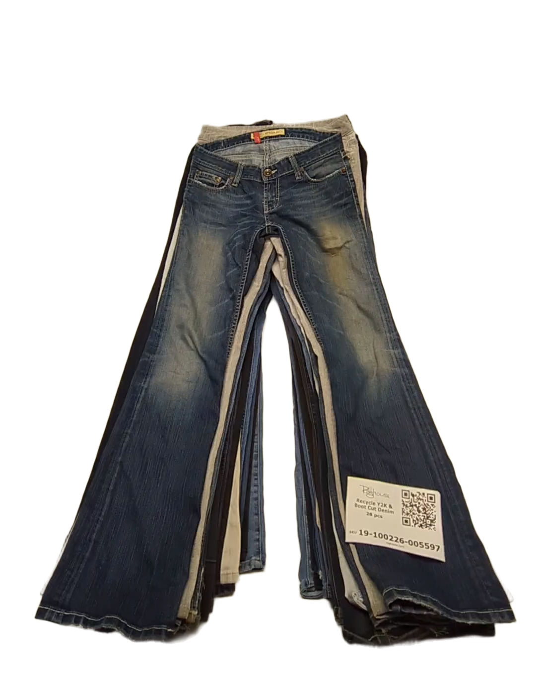 Recycle Y2K & Boot Cut Denim 28 pcs