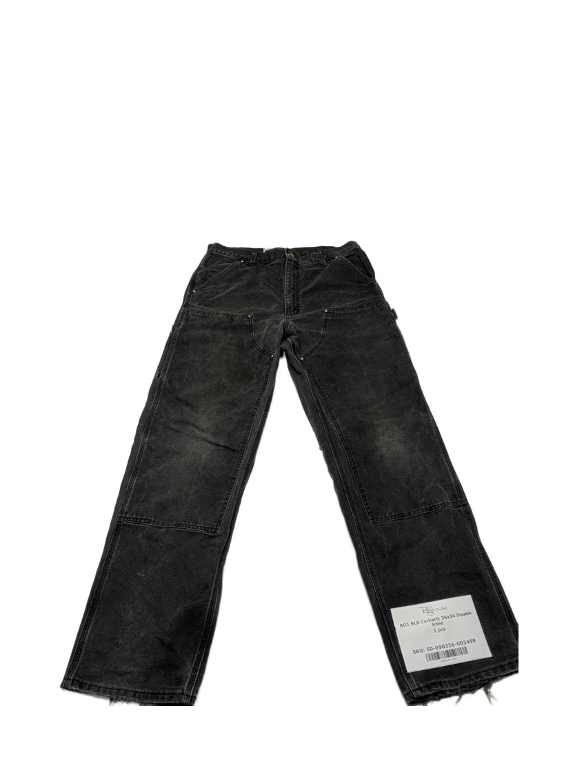 BO1 BLK Carhartt 36x34 Double Knee 1 pc