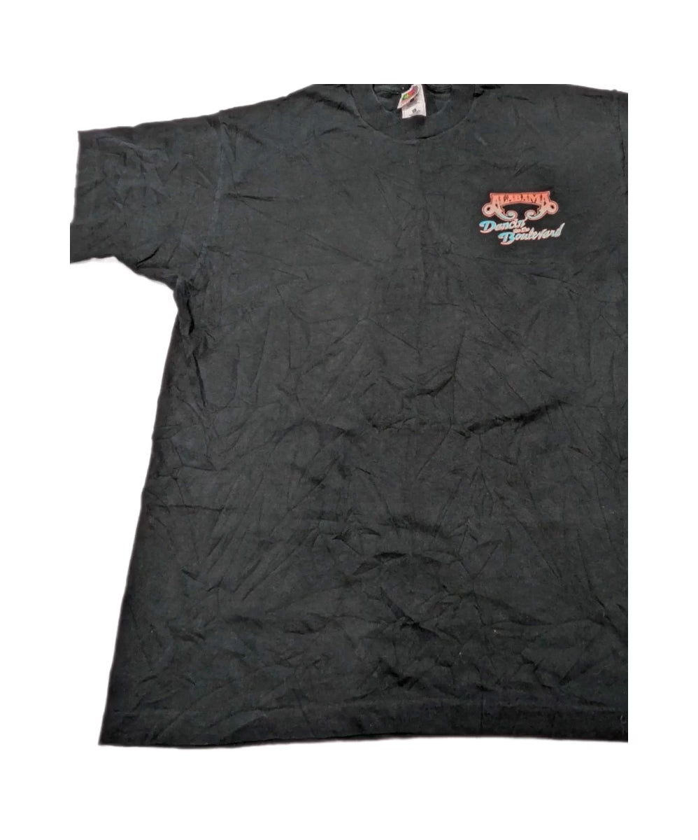 Vintage Alabama Dancin on the Boulevard Concert T-Shirt XL 1 pc