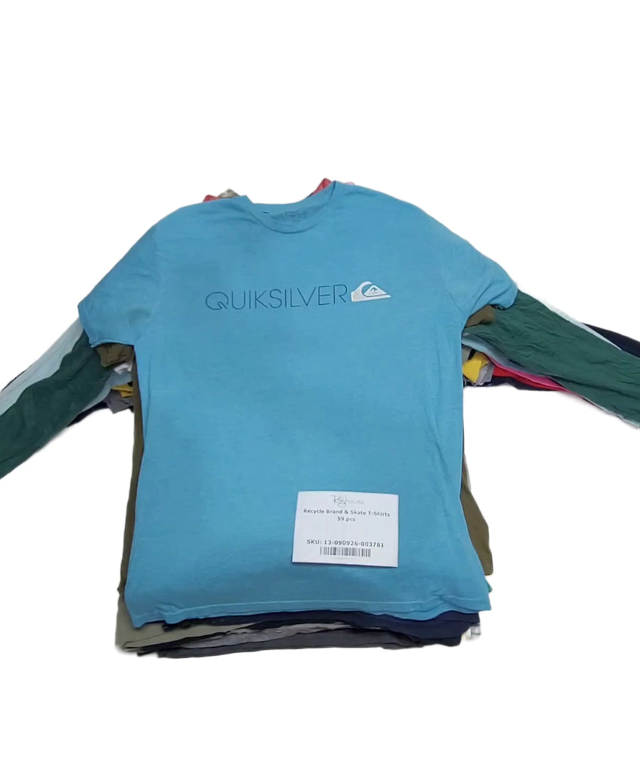 Recycle Brand & Skate T-Shirts 59 pcs
