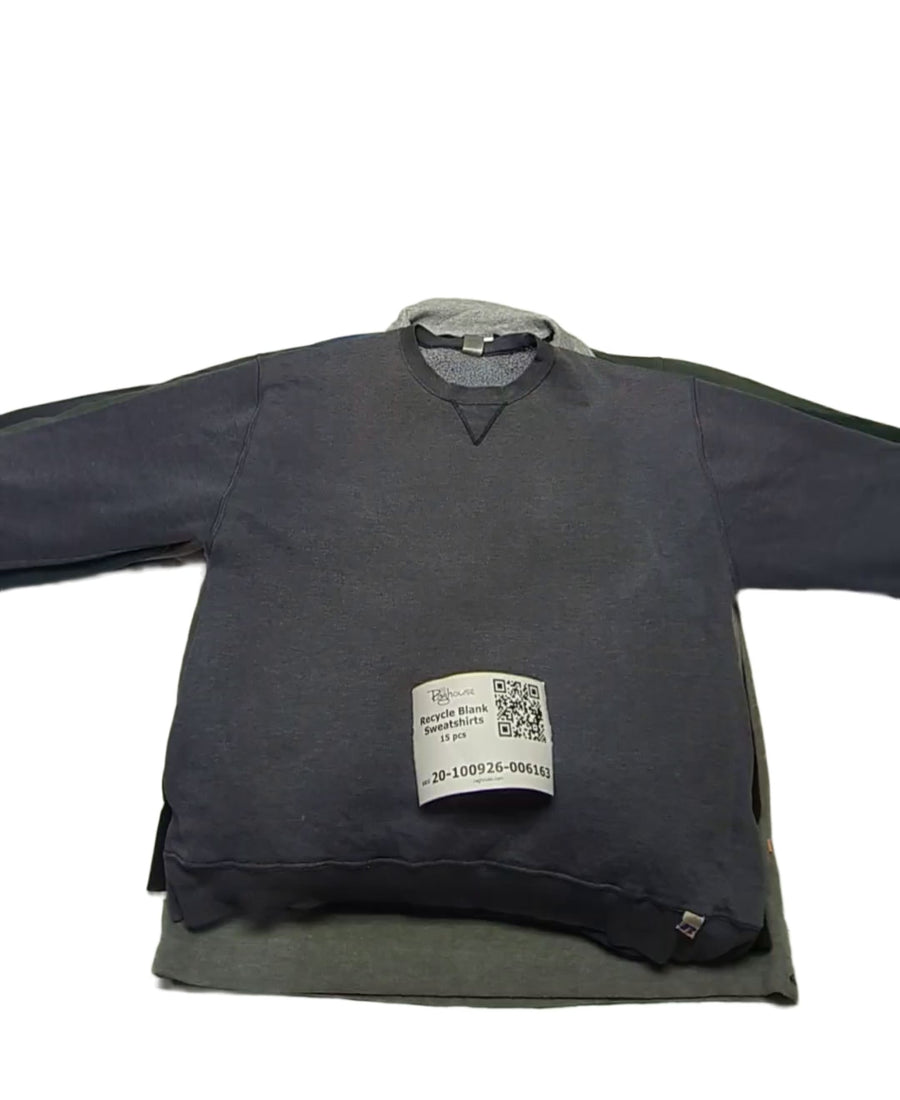 Recycle Blank Sweatshirts 15 pcs