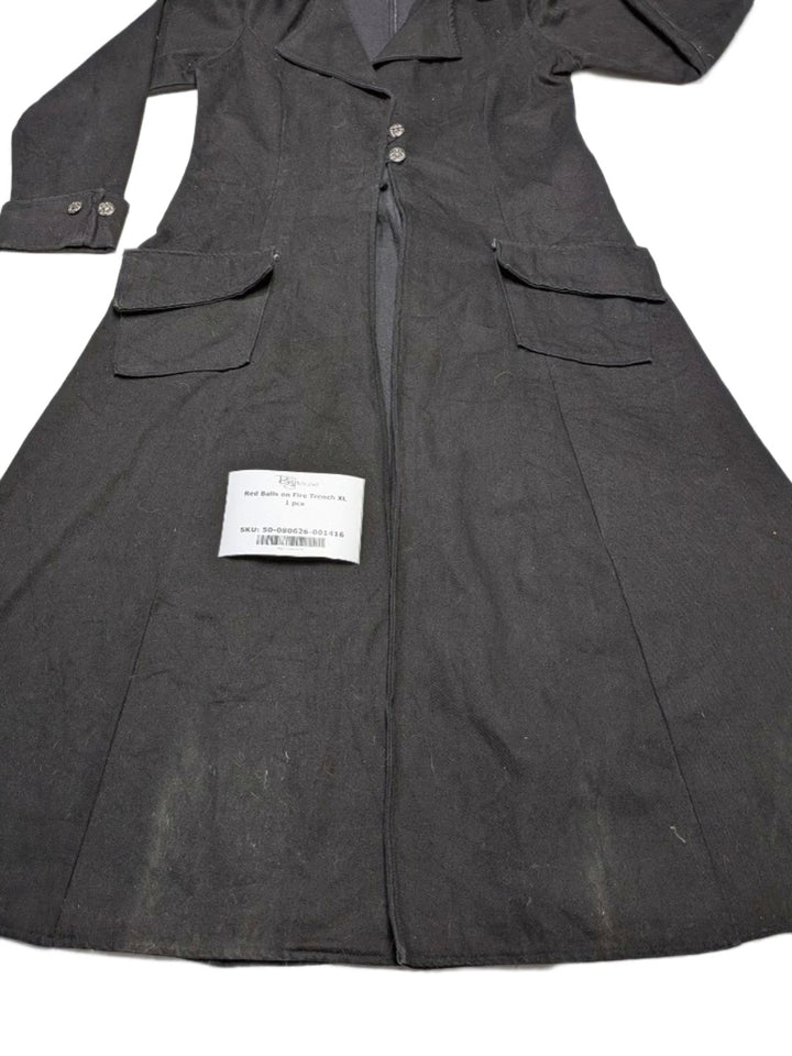 Red Balls on Fire Trench XL 1 pc