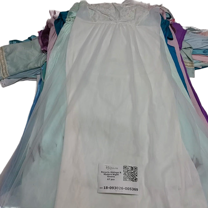 Recycle Vintage & Modern Night Gowns 67 pcs