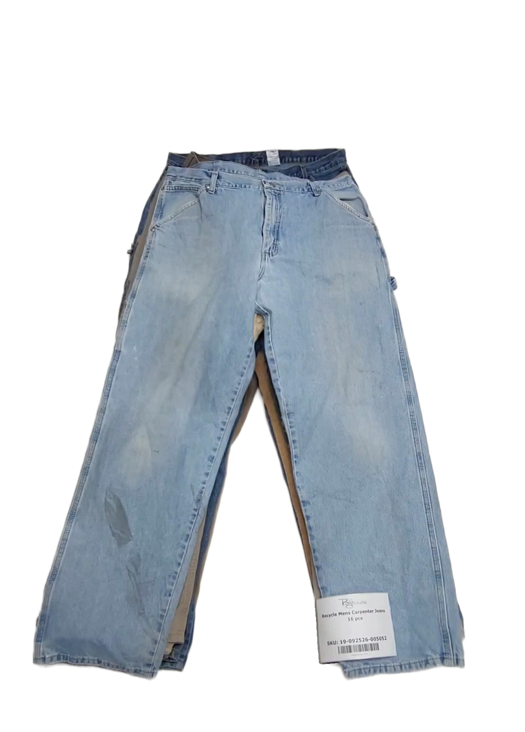 Recycle Mens Carpenter Jeans 16 pcs