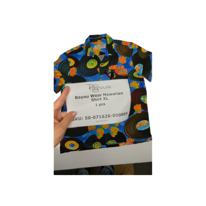 Bayou Wear Hawaiian Shirt XL 1 pc