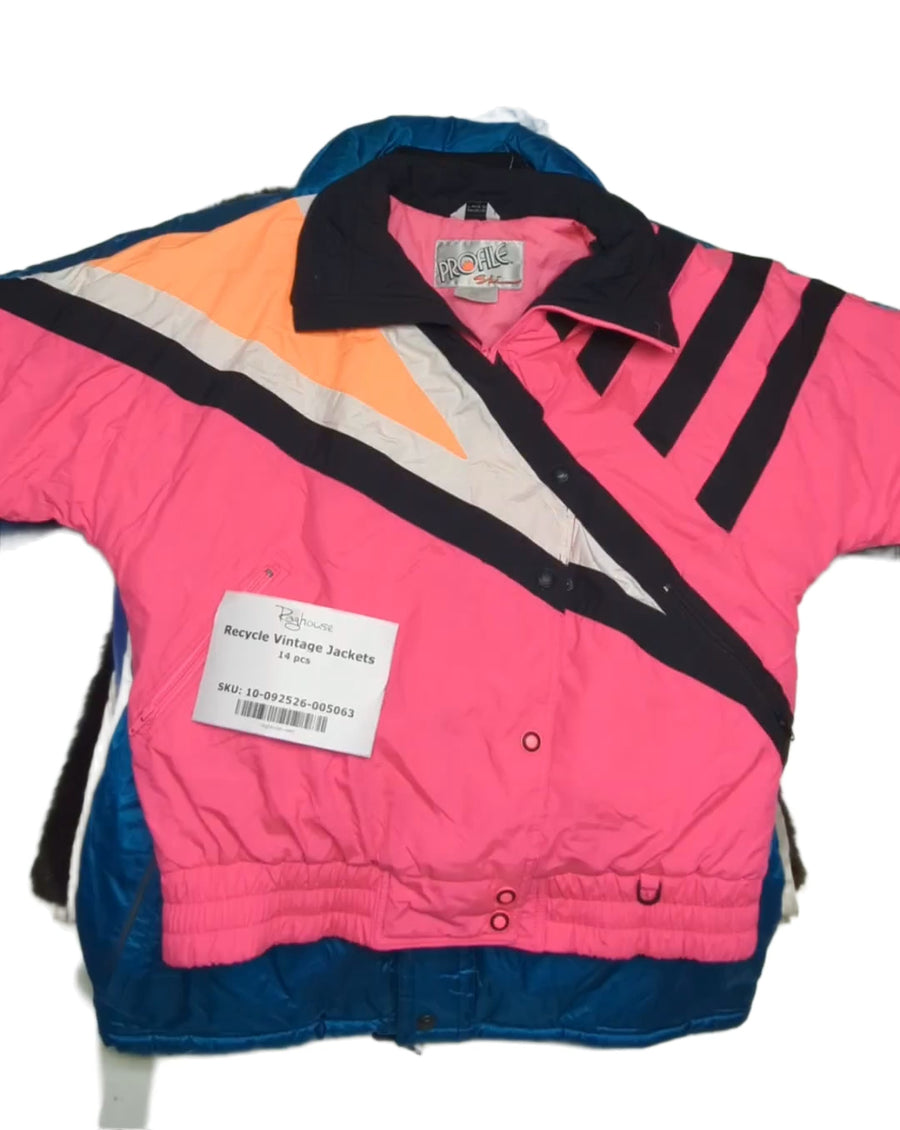 Recycle Vintage Jackets 14 pcs