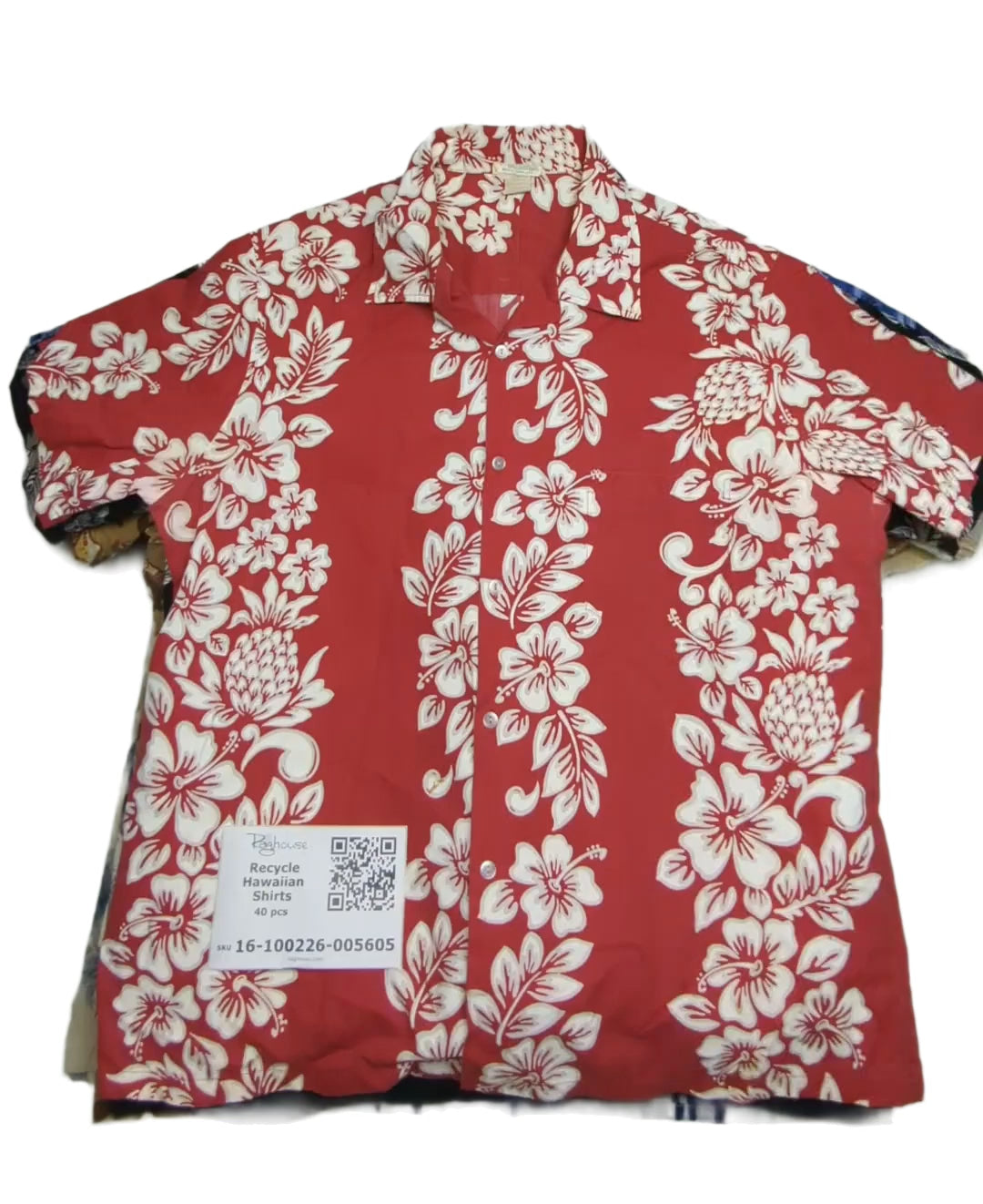 Recycle Hawaiian Shirts 40 pcs