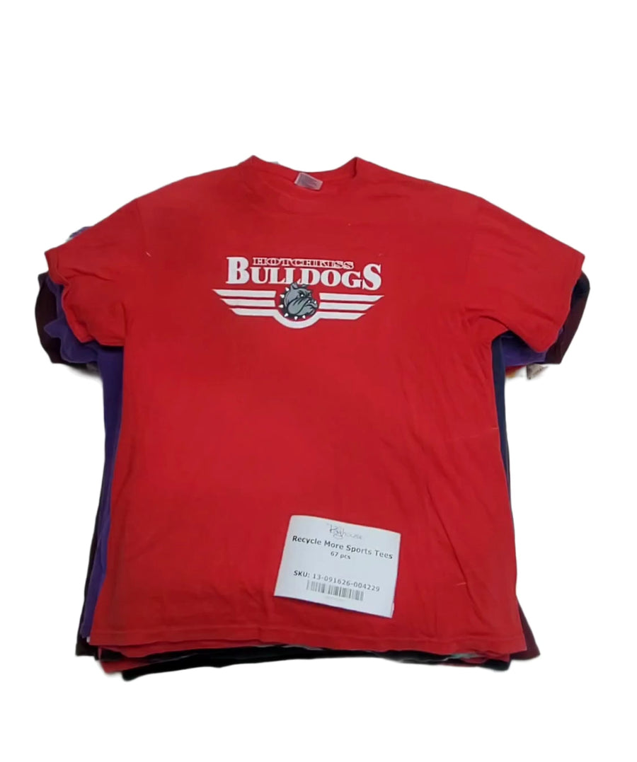 Recycle More Sports Tees 67 pcs