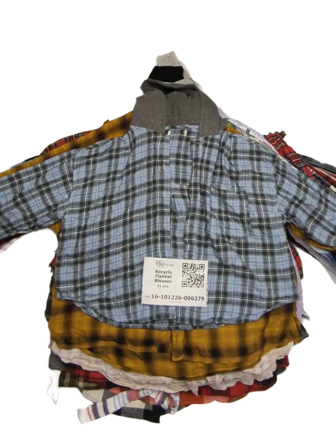 Recycle Flannel Blouses 41 pcs