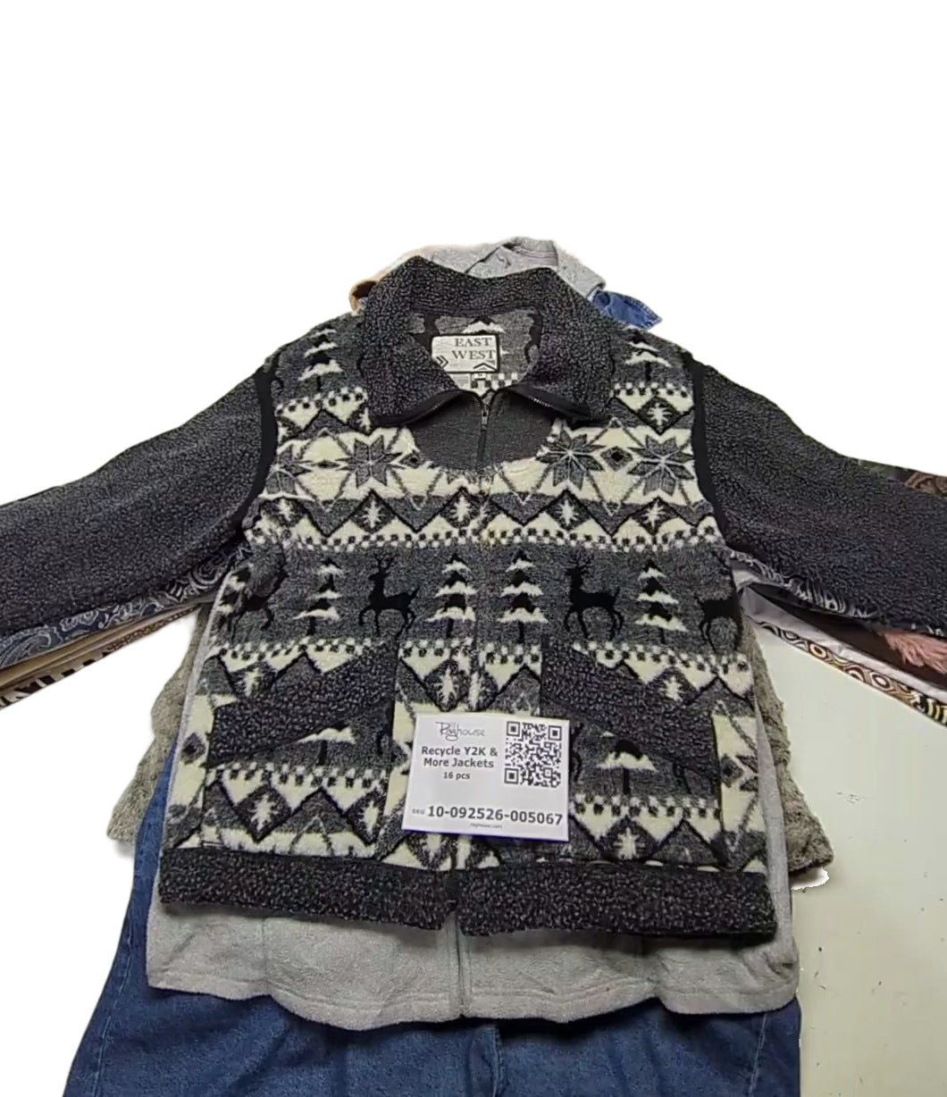 Recycle Y2K & More Jackets 16 pcs