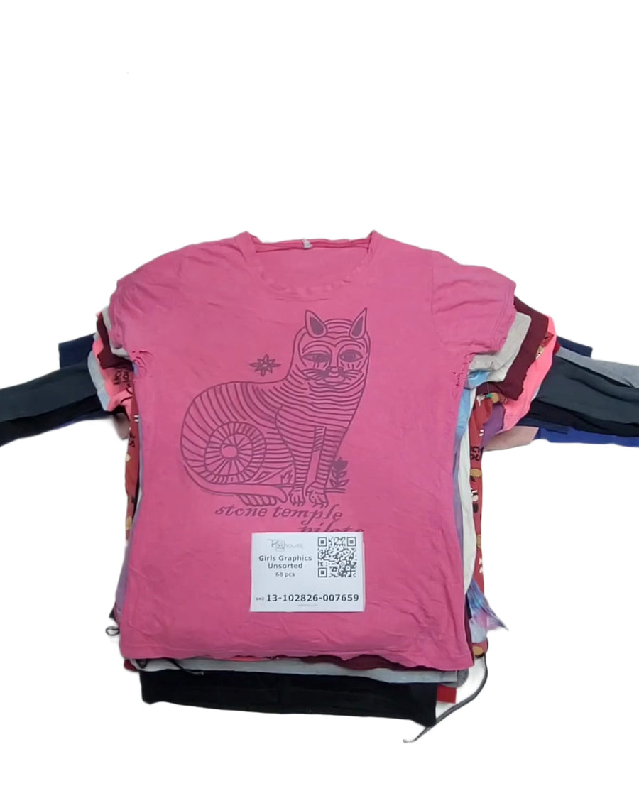 Girls Graphics Unsorted 68 pcs