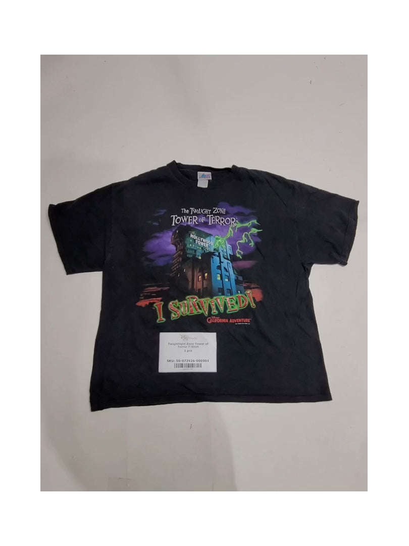 Twightlight Zone Tower of Terror T-Shirt 1 pcs
