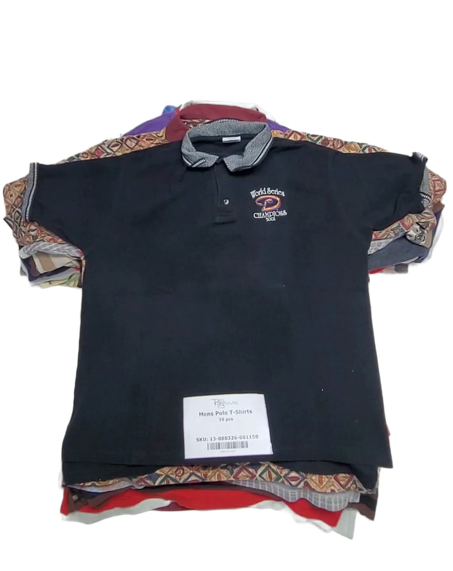 Mens Polo T-Shirts 39 pcs