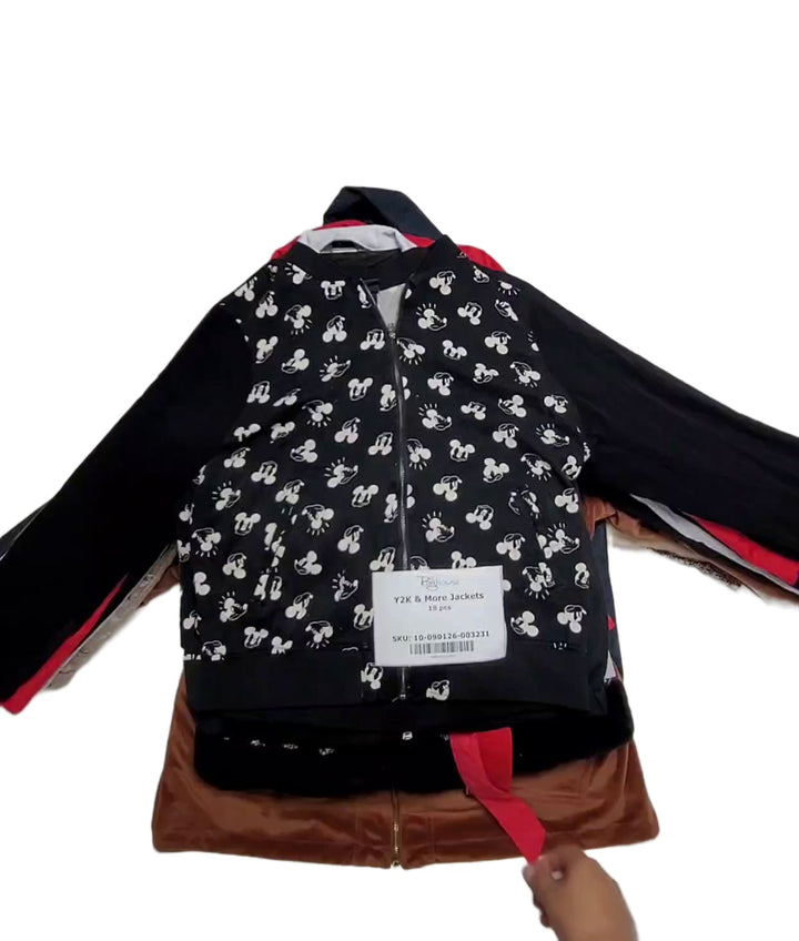 Y2K & More Jackets 18 pcs