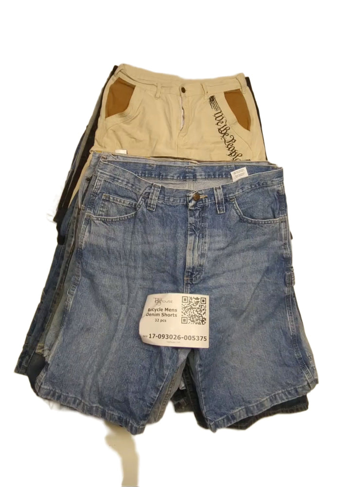 Recycle Mens Denim Shorts 32 pcs