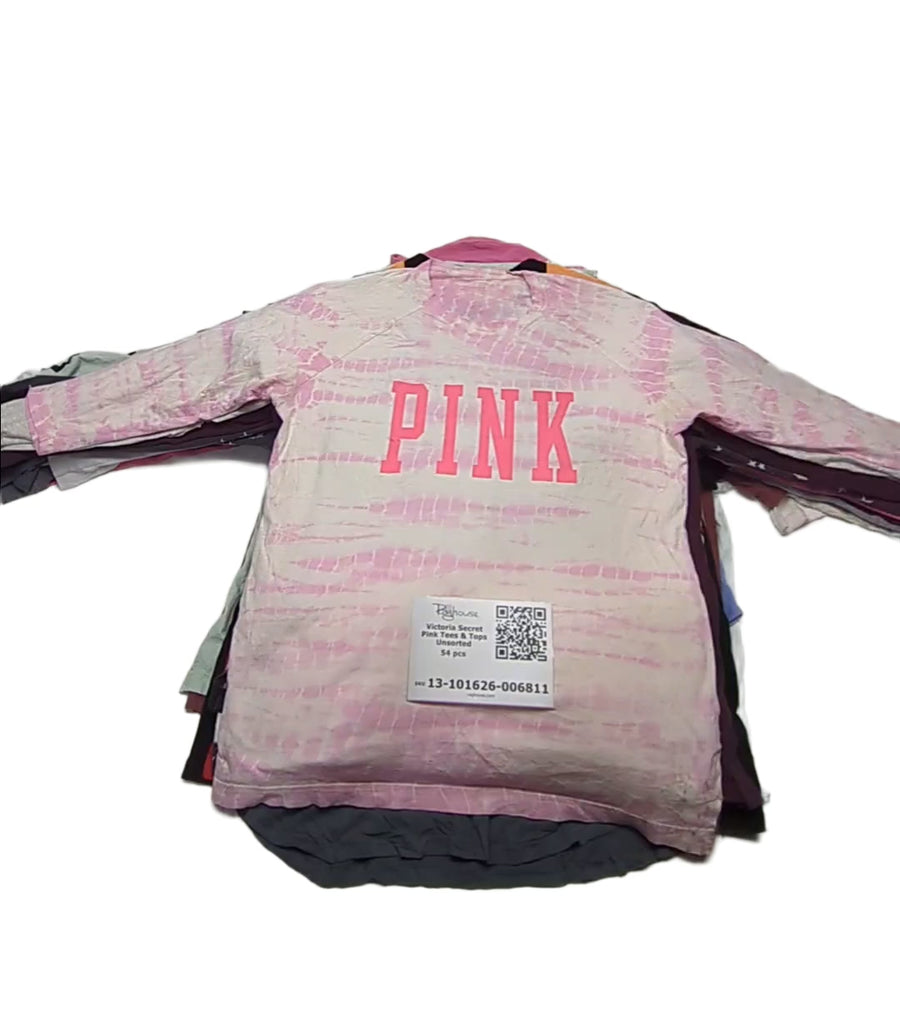 Victoria Secret Pink Tees & Tops Unsorted 54 pcs