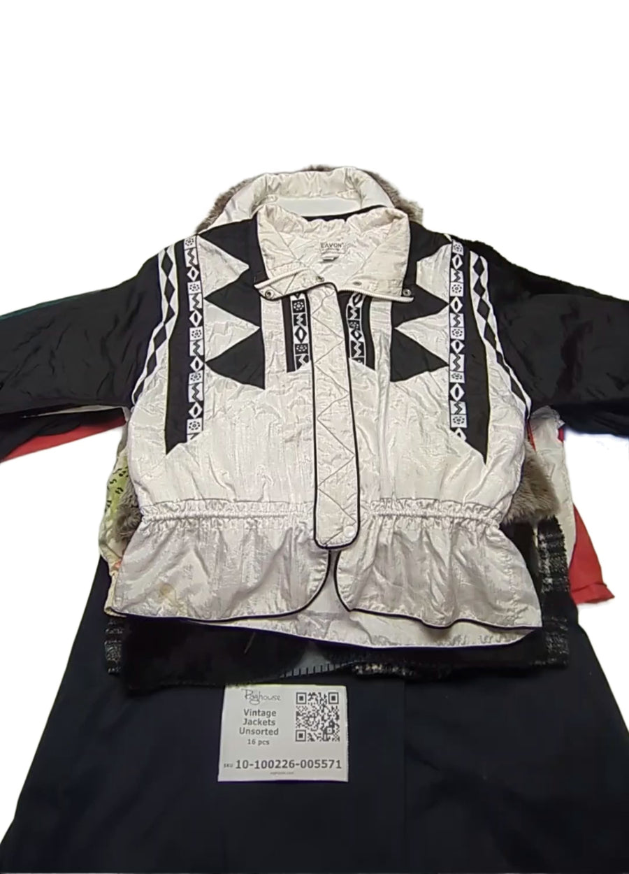 Vintage Jackets Unsorted 16 pcs