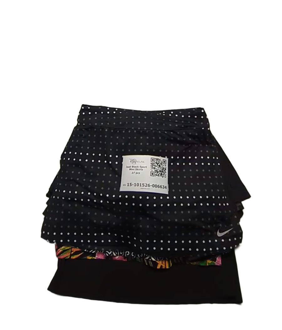 Just Black Sport Mini Skirts 27 pcs