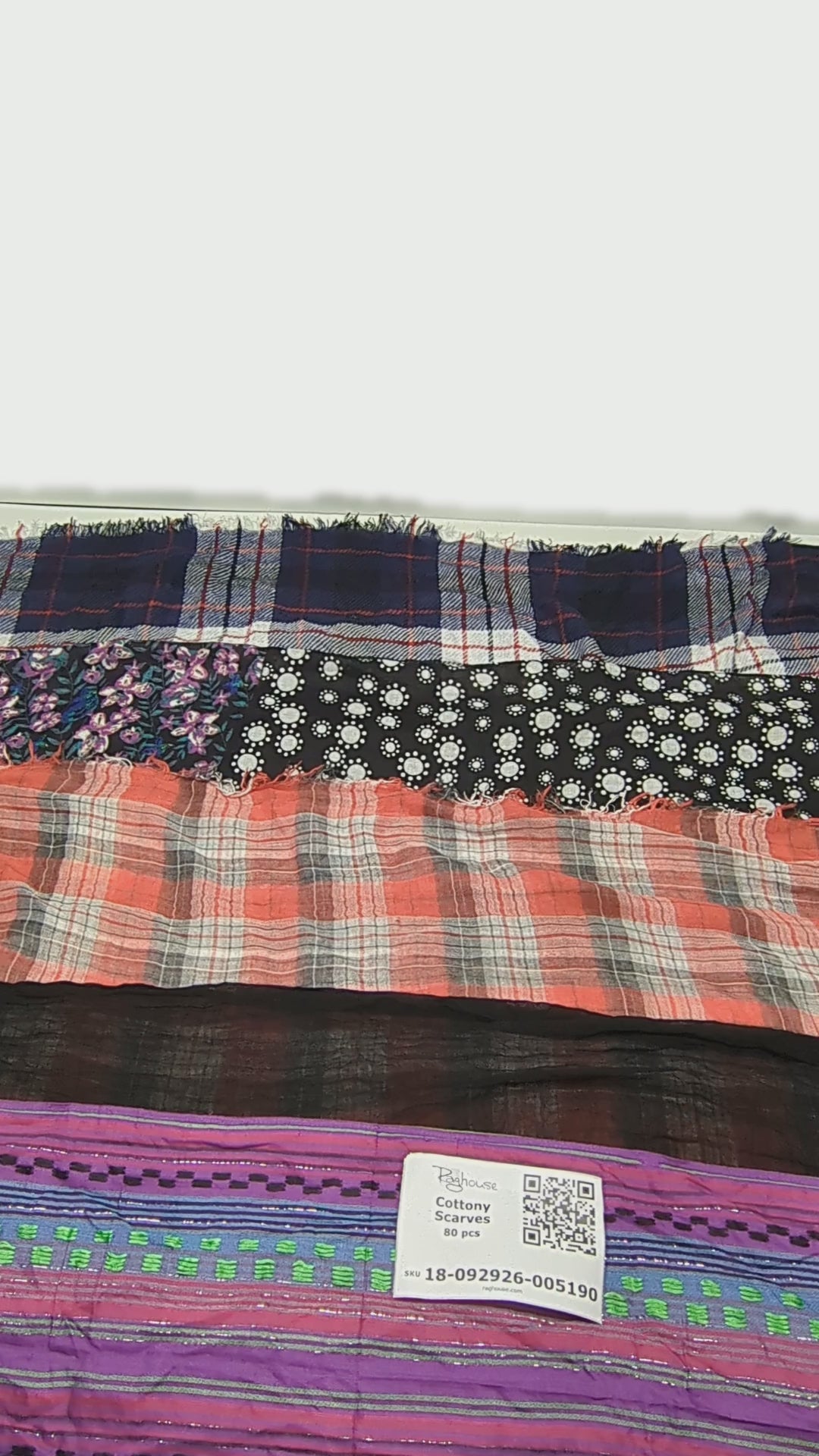 Cottony Scarves 80 pcs