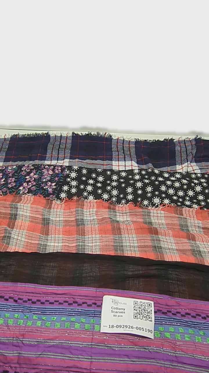 Cottony Scarves 80 pcs