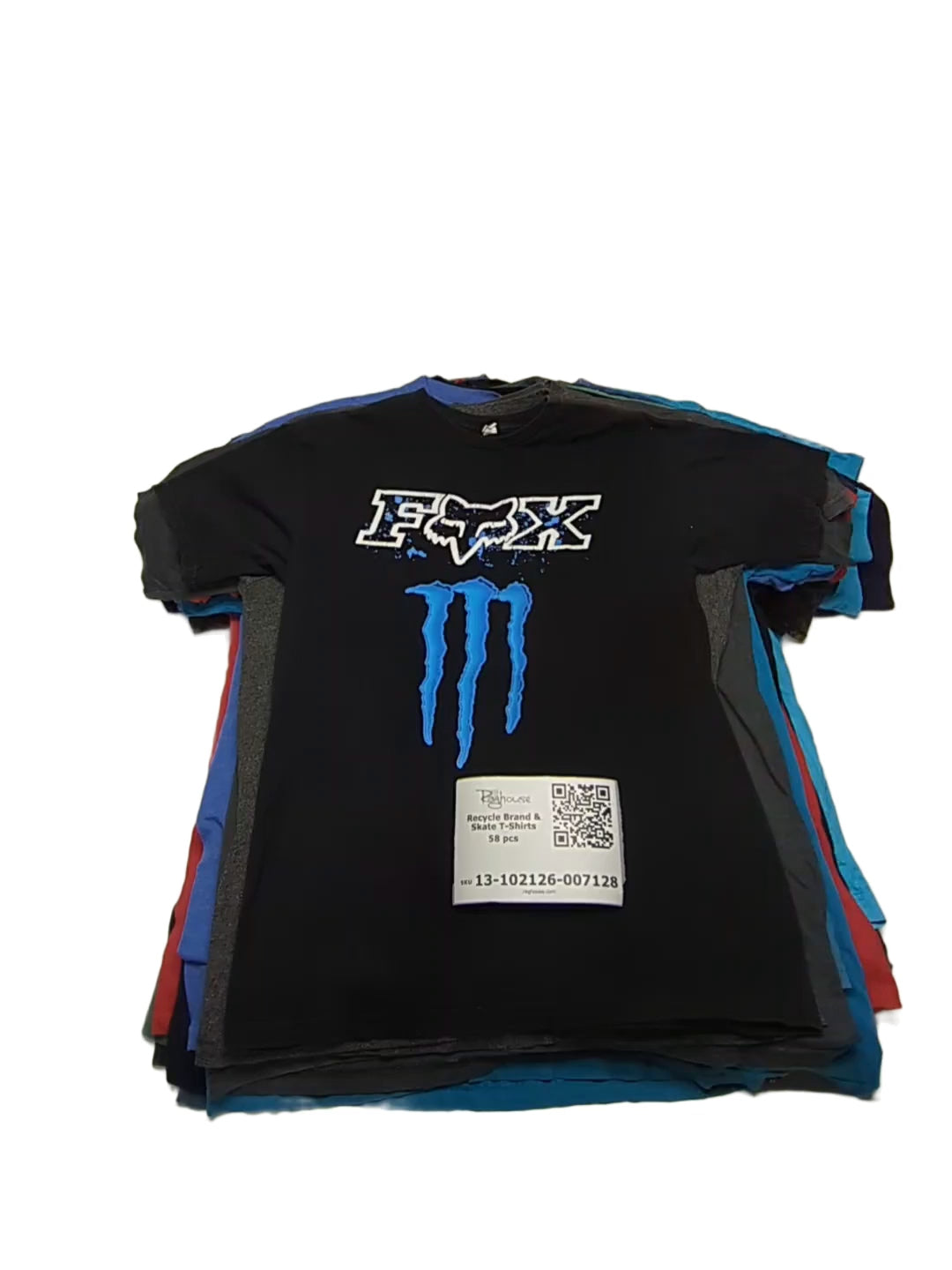 Recycle Brand & Skate T-Shirts 58 pcs