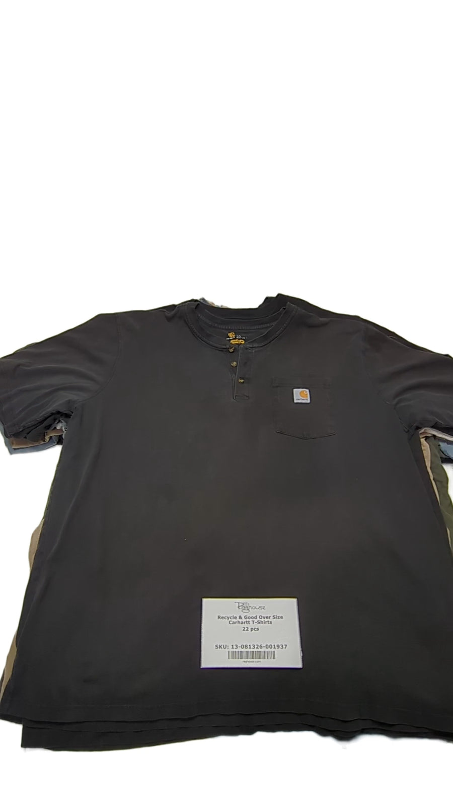 Recycle & Good Over Size Carhartt T-Shirts 22 pcs