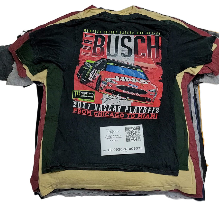 Recycle More Sports T-Shirts 64 pcs