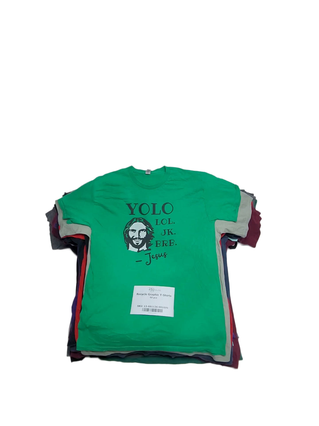 Recycle Graphic T-Shirts 60 pcs