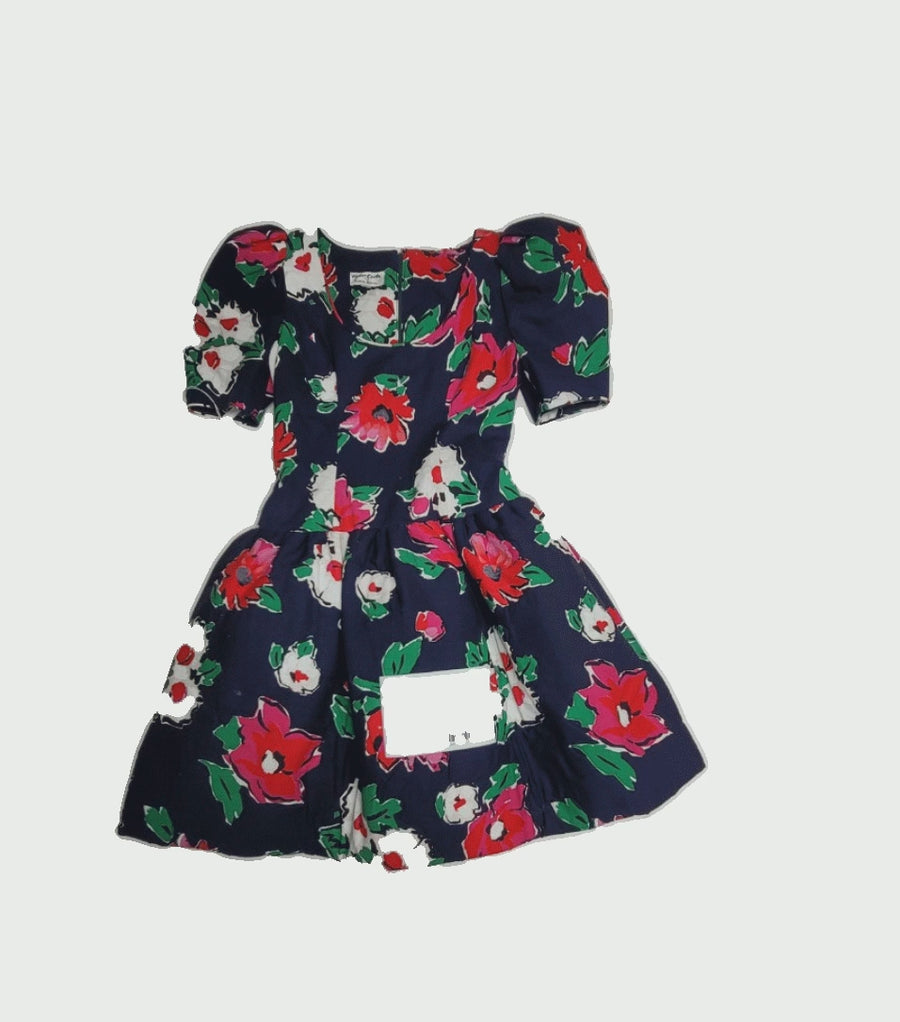 Vintage 80s Victor Costa Dress 1 pc