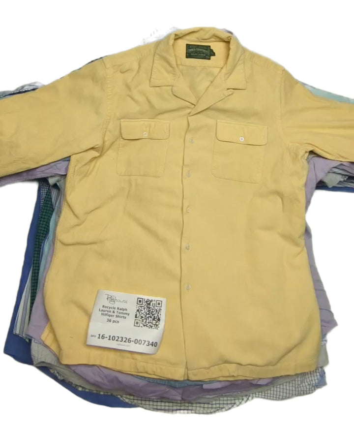 Recycle Ralph Lauren & Tommy Hilfiger Shirts 36 pcs