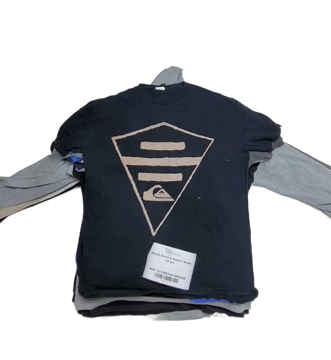 Recycle Brand & Skate T-Shirts 57 pcs