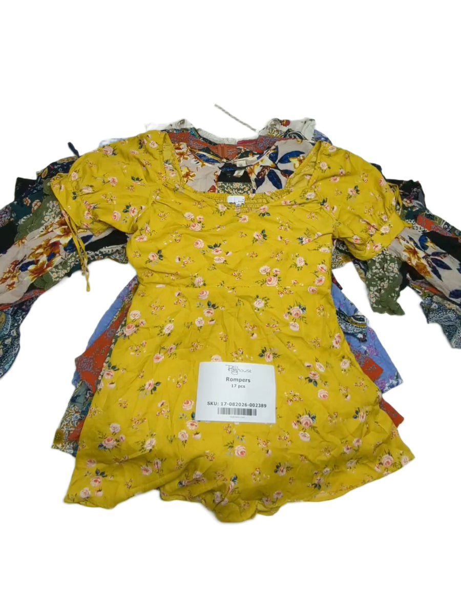 Rompers 17 pcs
