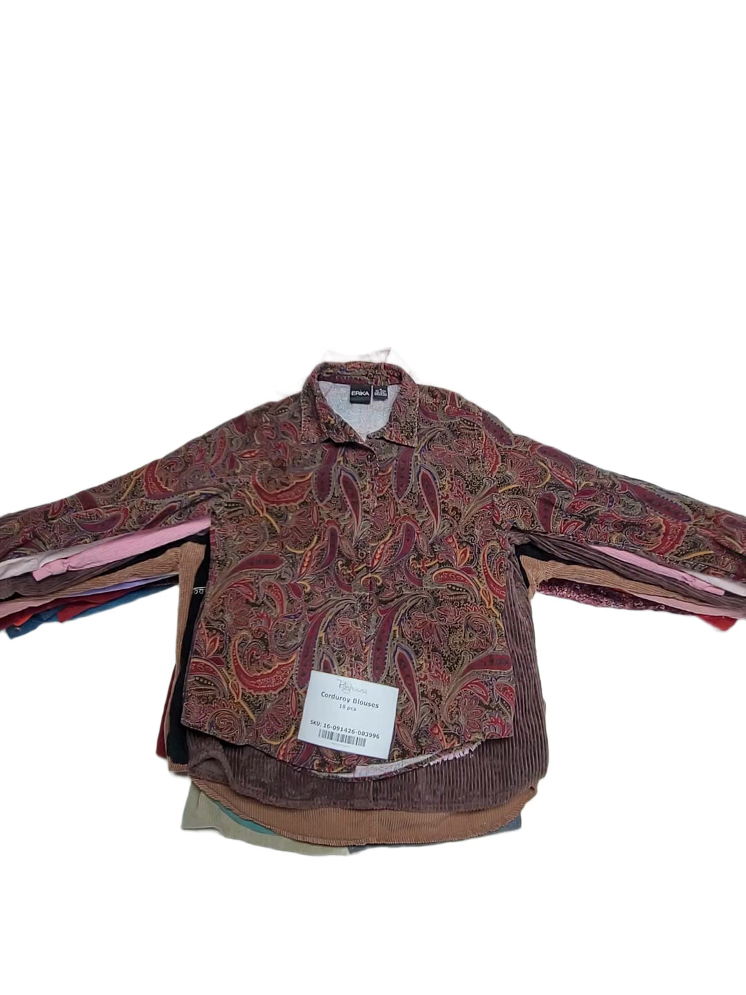 Corduroy Blouses 18 pcs