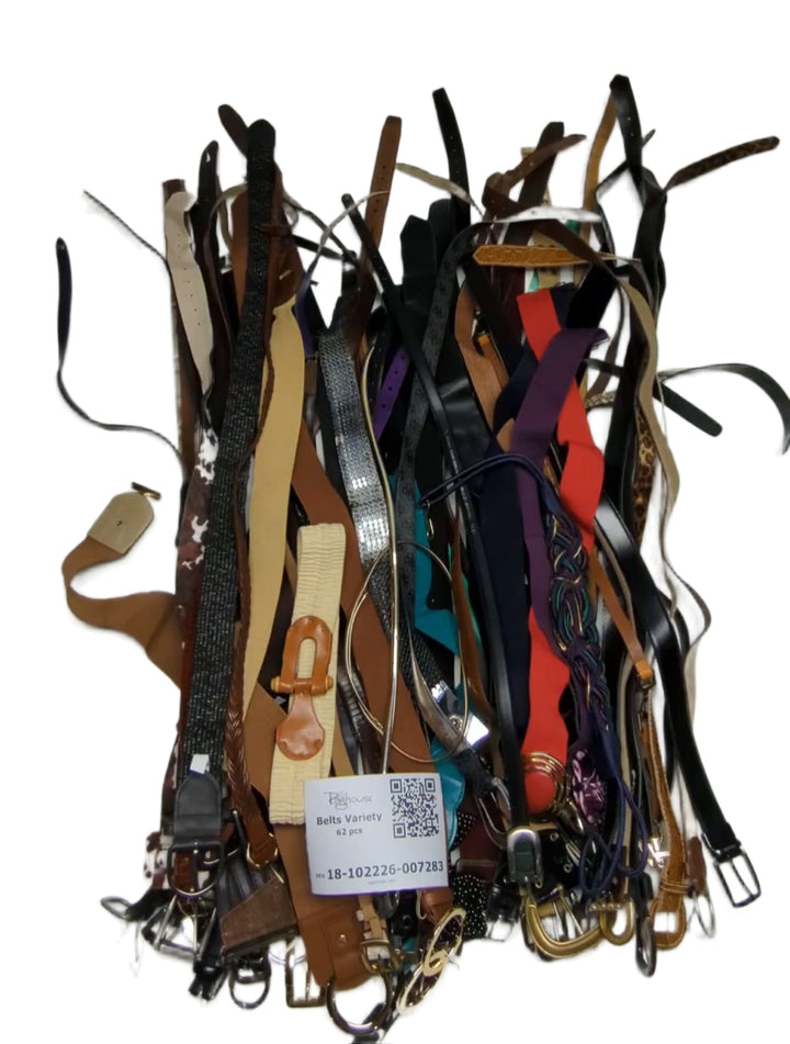 Belts Variety 62 pcs