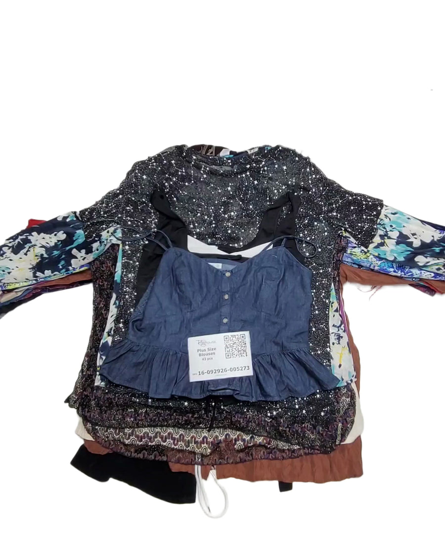 Plus Size Blouses 43 pcs