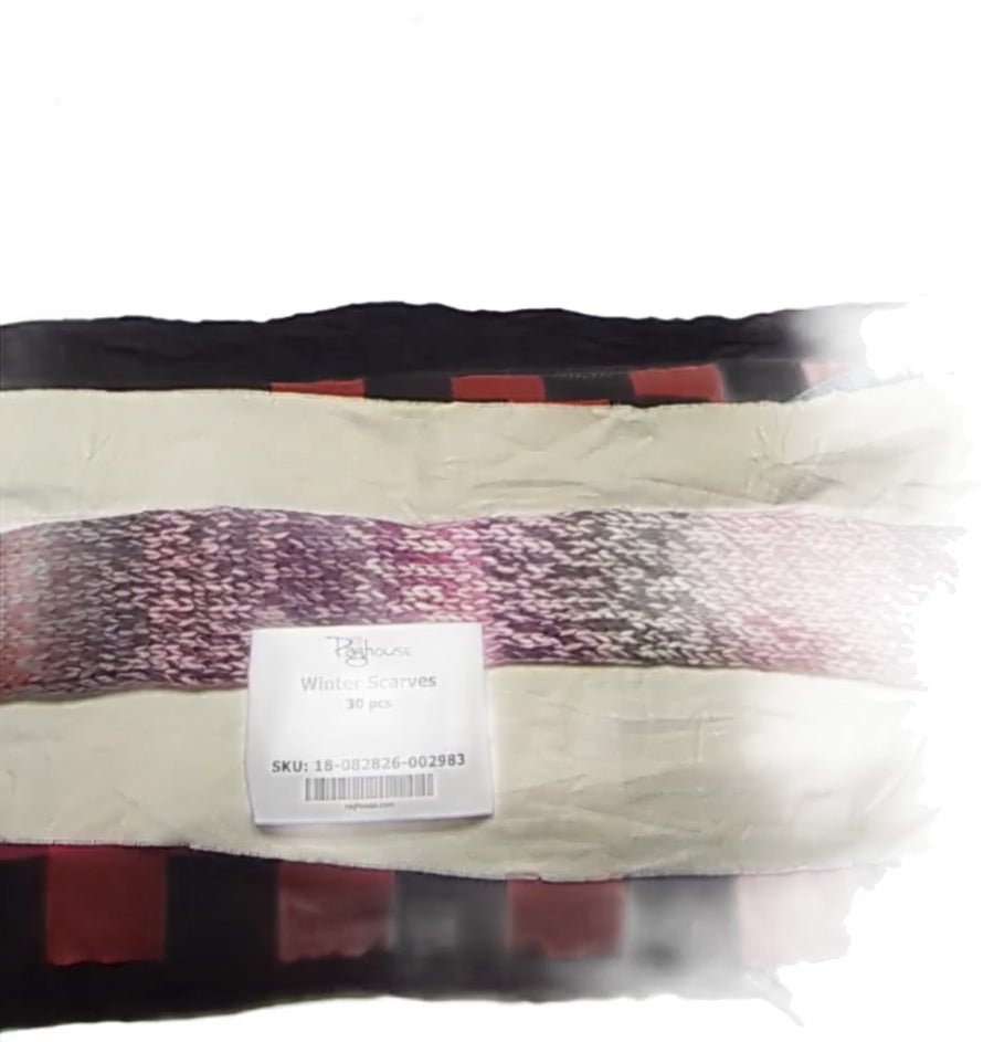 Winter Scarves 30 pcs
