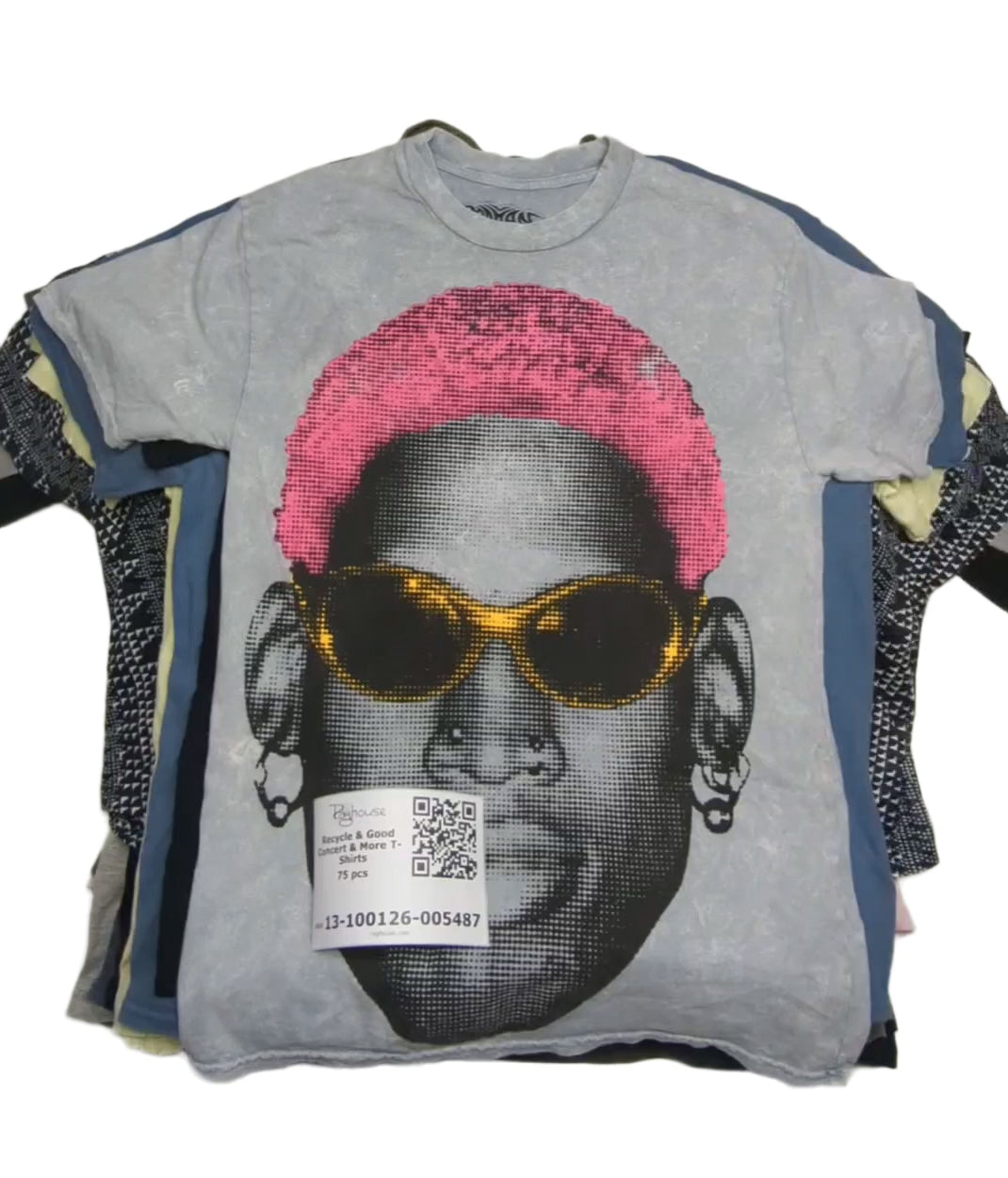 Recycle & Good Concert & More T-Shirts 75 pcs