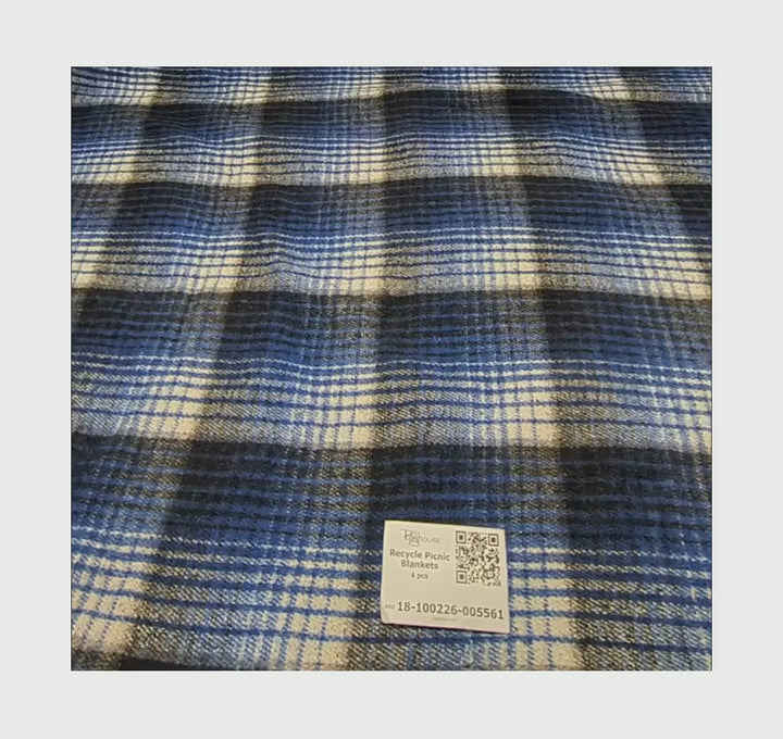 Recycle Picnic Blankets 4 pcs