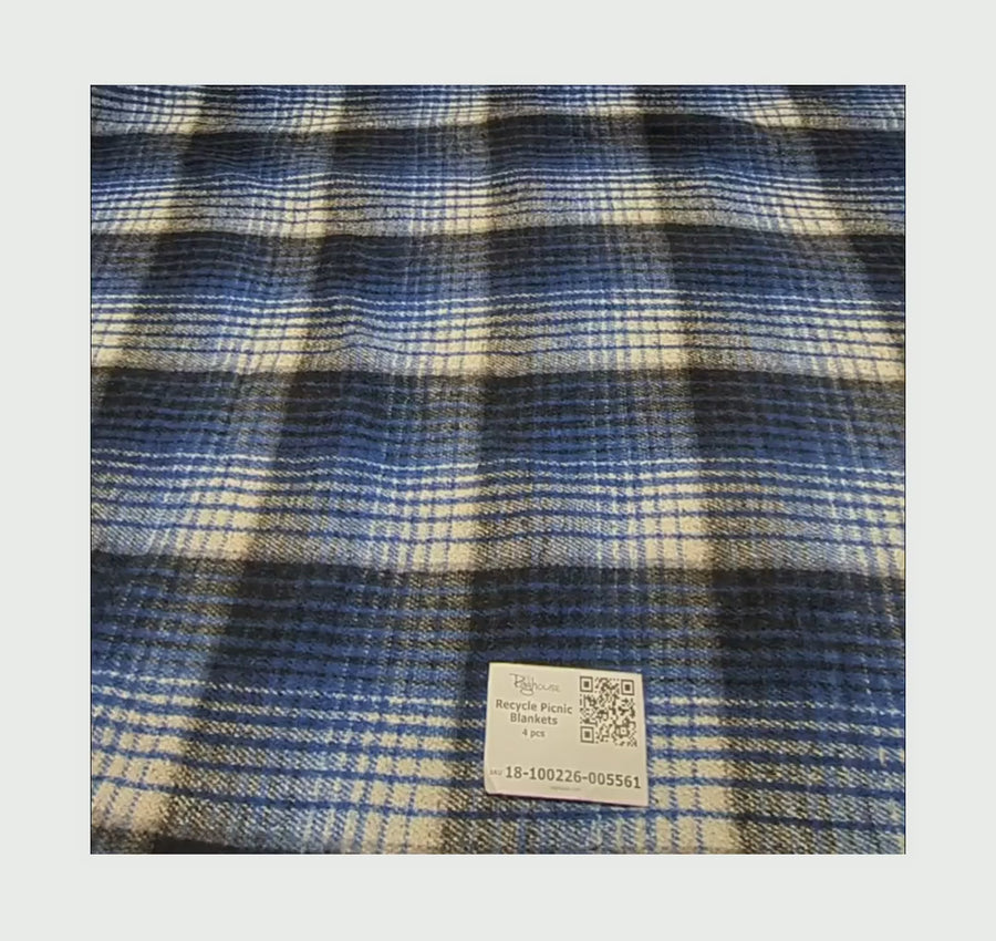 Recycle Picnic Blankets 4 pcs