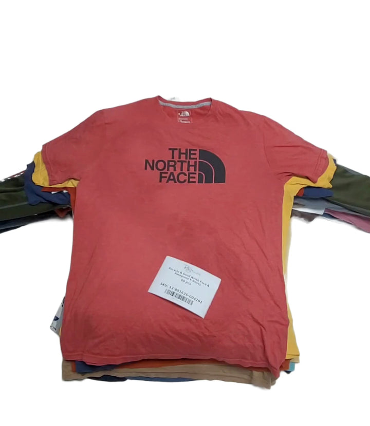 Recycle & Good North Face & Patagonia T-Shirts 60 pcs