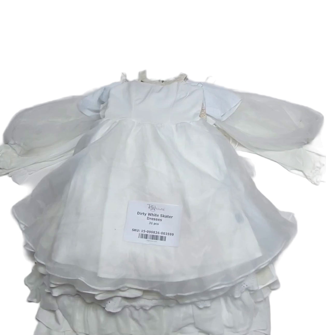 Dirty White Skater Dresses 31 pcs