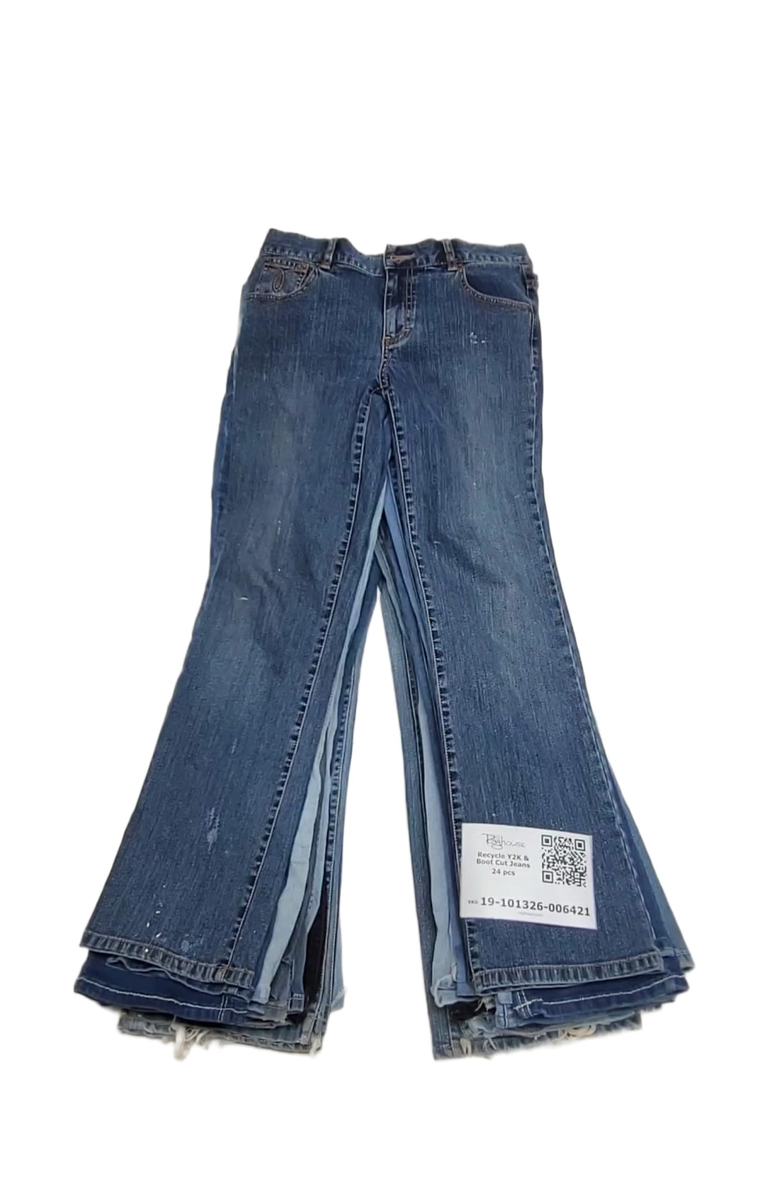 Recycle Y2K & Boot Cut Jeans 24 pcs
